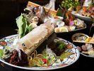 ＜夕食ビュッフェ＞　季節限定！呼子名物いか活造り
