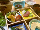 満腹、満足の朝食