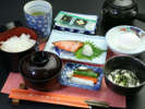 【朝食一例】素朴な日本の朝ごはんを召し上がれ♪