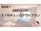 11時チェックアウト　素泊まり