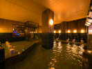 ◆【大浴場・楽湯】日本三大温泉の別府の湯を、どうぞ心ゆくまで、ご堪能くださいませ♪