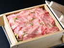 お料理ランクアッププラン！桜色のお肉が口の中でとろける「おおいた和牛蒸ししゃぶ」