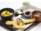 2025.7～和食（～涼～一本アナゴ天と黒酢のちらし寿司）