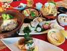 【秋】「板長特選」旬の味覚と厳選食材でおもてなし:夕食イメージ(松茸・ふぐ)