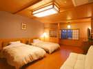◆木のぬくもりに癒される広々洋室のお部屋（部屋一例）