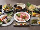 千葉県産の豊かな食材を堪能できる、しゃぶしゃぶコース