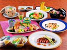 ～琉球和洋折衷会席コース～　一流ホテルで腕を奮った料理長渾身の和洋折衷会席　※一例