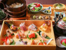 ・手巻き寿司　福井の海の食材をギュッと！目にも楽しい海鮮たち