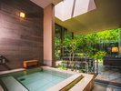 Terrace　Suite　A｜半露天温泉風呂