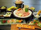 新プラン信州肉三種（牛・ポーク・鶏）プラン一例