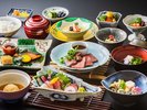 ＜龍宮殿別館＞箱根懐石　繊細な味わいの料理をお楽しみください。