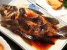【夕食の一例】　メバル煮魚