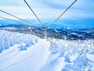 【蔵王温泉スキー場】美しい樹氷と日本最大級のスキーリゾート！