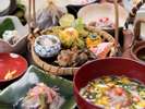 *【料理一例】茶道も盛んであった中津川ならではの、季節に合わせたお料理をご用意致します。