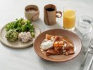 BREAKFAST｜オレンジと瀬戸内レモンのソースのデザートクレープ