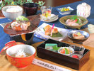 ミニ会席◆大山鶏ほう葉焼☆メインはお好みで量は控えめにご用意【春～秋】