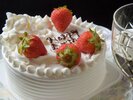 【ケーキ】温泉旅館でお祝いを（「記念日プラン」特典の他はオプション）火曜、お盆、年末年始はお休みです