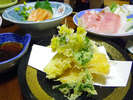 *素材そのものを活かした料理をお出しします(お料理一例)