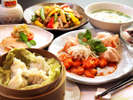 【夕食一例】地元の旬菜を取り入れた本格中華のフルコース★日替わりのため一例となります