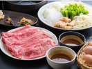 【お料理(一例)】味噌屋のお味噌を絡めて、美味しさ倍増。京都肉のすき焼きをどうぞ！