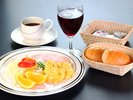 【朝食一例】　シンプルな手作り洋朝食