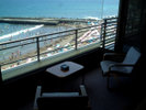 海側　高層階客室からビーチ　伊豆　熱川　温泉　旅館　お部屋食　の　熱川　館