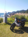 バイクで海へ、CBX1000