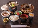 朝の和食膳 一例