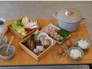 名産の車海老と地魚を贅沢に使用した、HAV　hygge　setouchiオリジナルブイヤベース鍋