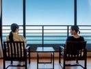 客室から眺める絶景オーシャンビュー