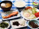 【東松館朝食】◆朝食は、和定食です。朝はしっかり食べたいという方に！