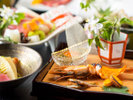 *会席一例／季節の自然の恵みを生かした和食会席
