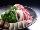 国産牛を野菜と一緒にしゃぶしゃぶしながら専用個室で頂く「国産牛しゃぶしゃぶプラン」