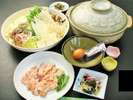 【牛だけじゃない！但馬の鶏、いい味出してます。】―　選べる鍋でたっぷり200g！