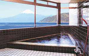 お風呂から富士山が！眺めも存分に楽しんで