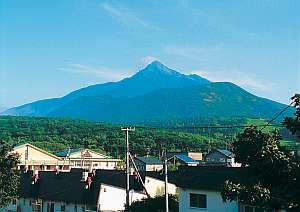 利尻島の風景