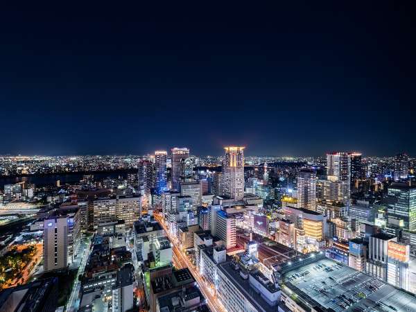 北側高層階客室からの眺望（イメージ）