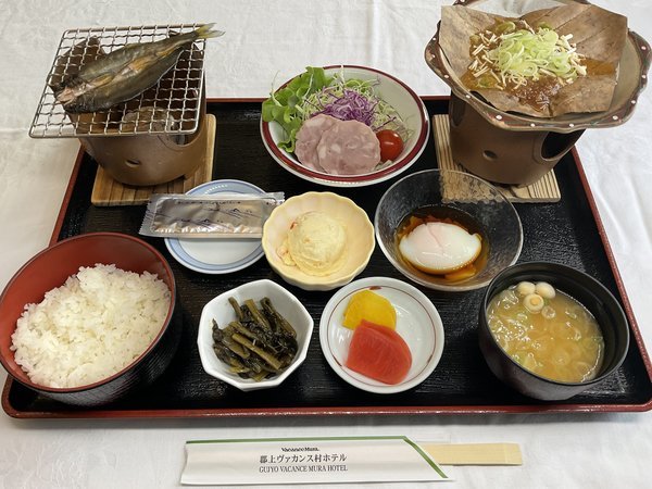 郡上ヴァカンス村ホテルのプラン「【じゃらんスペシャルウィーク】【朝食付】郷土料理「朴葉みそ焼き」付の朝食♪最終C/I21時30分までＯＫ」