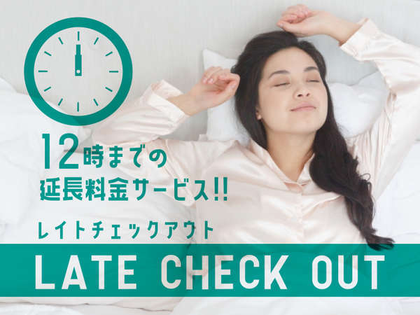 ホテルルートイン大阪本町のプラン「【チェックアウト12時OK】のんびり朝寝坊プラン♪大浴場あり♪　≪朝食バイキング無料≫」