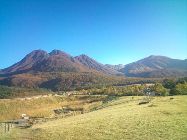 くじゅう連山の風景