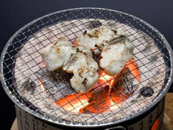 一番人気焼きふぐ！香ばしく分厚い身は至高の贅沢です。