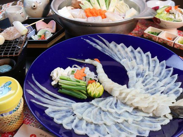 ◆ふぐフルコース◆12-3月になります。ふぐを味わいつくたい方にはおススメです。