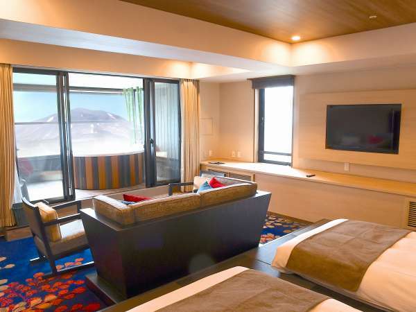 軽井沢倶楽部　ホテル軽井沢１１３０のプラン「【じゃらんスペシャルウィーク】家族水入らずで楽しむ♪軽井沢の大自然を望む客室露天風呂付！(2食付)」