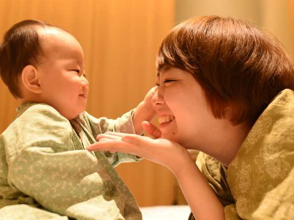 「ママが笑顔になれる温泉旅館」…既に40,000組以上のパパ・ママがご利用♪