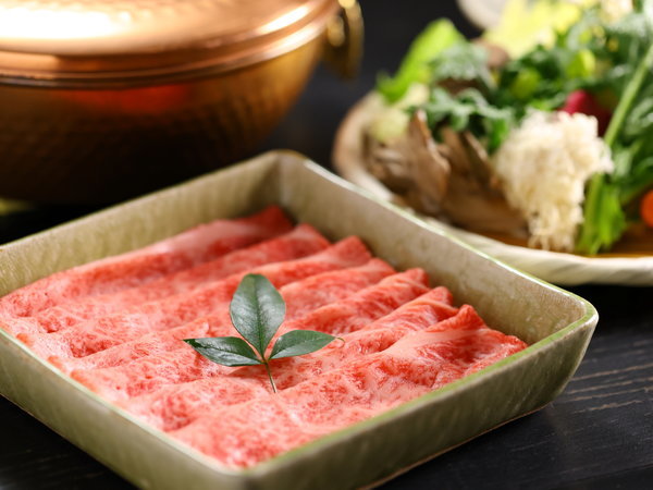 【信州蓼科牛贅沢味覚プラン】蓼科牛は肉質がキメ細やかで甘みが特徴です。どうぞご堪能ください。