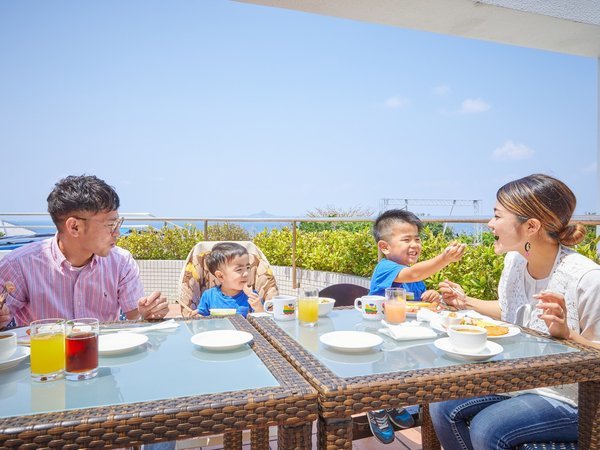 【family】家族でリゾート朝食！