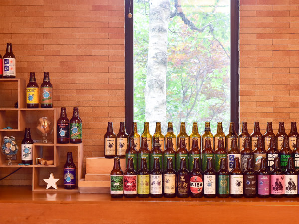 醸造元玉村本店様の「志賀高原ビール」をお楽しみいただけます