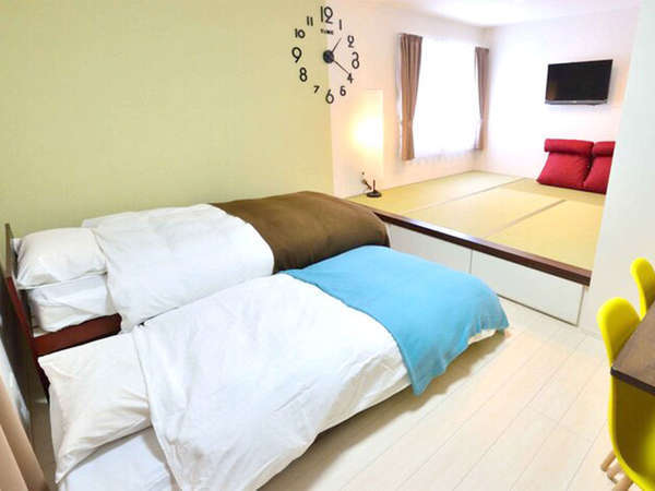 ・個室303／おしゃれな琉球畳の小上がりがある和洋室タイプです