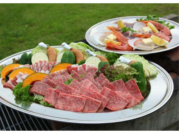 ルートイングランティア福岡宮若－脇田温泉－のプラン「夏限定【朝夕付】夕食は屋外BBQ贅沢プラン♪お飲み物は持ち込みOK♪」