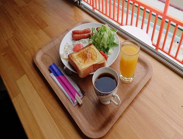 ご好評いただいている朝食メニューです